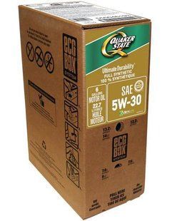 Моторна синтетична олива Quaker State FS 5W30 Ecobox 22,71 л (550046193) 550046193 фото