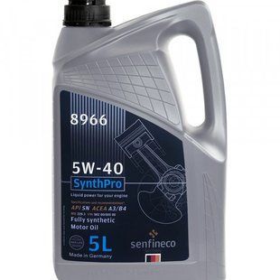 Моторне масло Senfineco SynthPro 5W40 SN; A3/B4, 5 л. (8966) 8966 фото