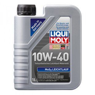 Напівсинтетична олива MoS2 Leichtlauf SAE 10W-40 (Молібден) 1 л. 2626 фото