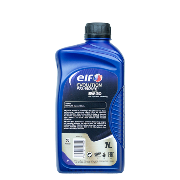 Моторна олива синтетична Elf Evolution Full Tech FE 5w30 1L, (213933) 213933 фото
