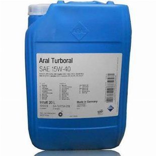 Моторное масло Aral Turboral 10W40 20L (15BCD2) 15BCD2 фото