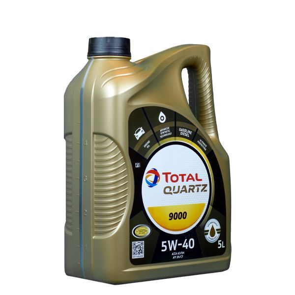 Моторное масло, синтетическое Total Quartz 9000 5W40 5L (229721) 229721 фото