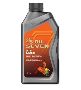 Трансмісійна олива S-OIL SEVEN ATF MULTI трансмісійна, синтетична 1 л SNATFM1 фото