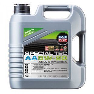 Синтетическое моторное масло Liqui Moly SPECIAL TEC АА 5W-20 4 л. (7658) 7658 фото