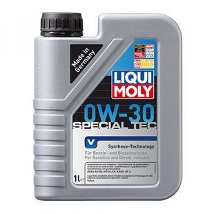 Синтетична моторна олива Liqui Moly ​​Speсial Tec V 0W-30 1л. (2852) 2852 фото