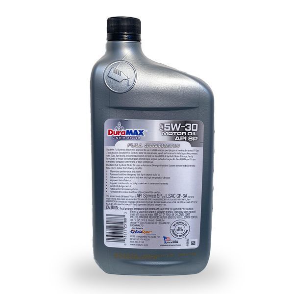 Моторна синтетична олива DuraMAX 5W30 Full Synthetic 0,946 л (950250530D21401) 950250530D21401 фото