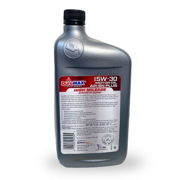 Моторное синтетическое масло DuraMAX 5W30 High Mileage 0,946 л (950260530HM) 950260530HM фото
