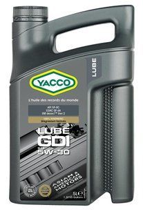 Моторное масло YACCO LUBE GDI 5W30 5л (3069 15) 3069 15 фото
