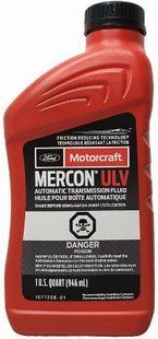 Трансмиссионное масло FORD MOTORCRAFT ATF Mercon ULV 0,946 (XT12QULV) XT12QULV фото
