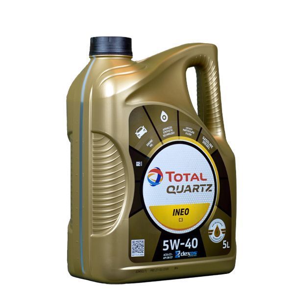 Моторное масло, синтетическое Total Quartz Ineo C3 5W40 5L (213103) 213103 фото