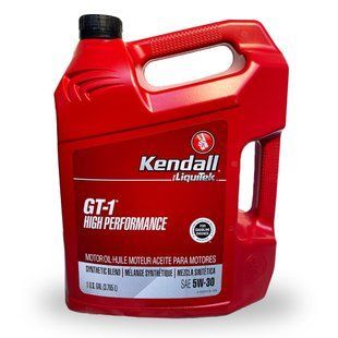 Моторное полусинтетическое масло Kendall GT-1 High Performance 5W30 3,78 л (1081221) 1081221 фото
