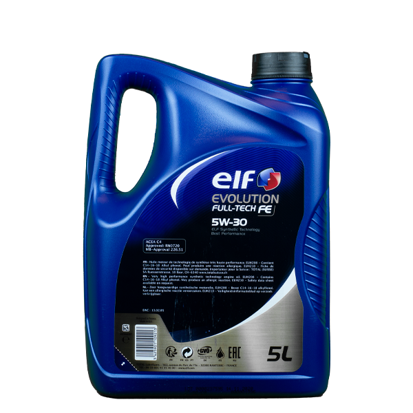 Моторне масло, синтетичне Elf Evolution Full Tech FE 5w30 5L (213935) 213935 фото