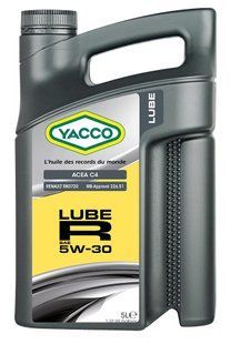 Моторное масло YACCO LUBE R 5W30 5л (3057 15) 3057 15 фото