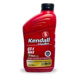 Моторное масло синтетическое Kendall GT-1 MAX Premium Full-Synthetic 0w-20 0,946 л (1086394) 1086394 фото