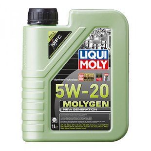 Синтетична моторна олива - ​​Molygen New Generation 5W-20 1л. (8539) 8539 фото