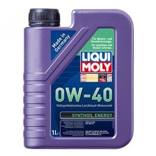 Синтетична моторна олива Synthoil Energy SAE 0W-40 1 л. (9514) 9514 фото