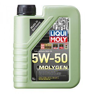Синтетична олива Molygen 5W-50 1 л. 2542 фото